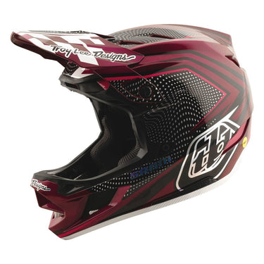 TLD 25.2 D4 CARBON HELMET MIPS LE SRAM RADIOSCAPE BLK / BERRY